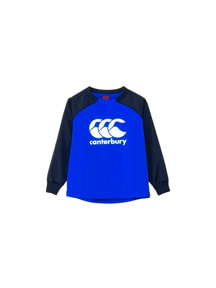 CANTERBURY 󥿥٥꡼ ˥ ץ饯ƥ ץ륪С JR.PRACTICE PULLOVER ɥ֥졼 饰ӡ å RGJ74530