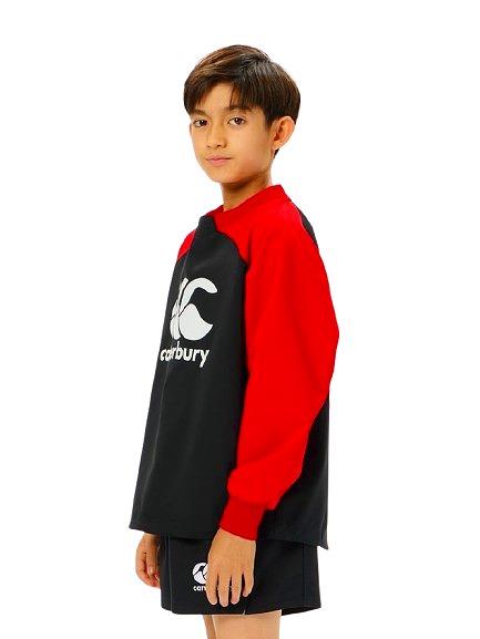 CANTERBURY 󥿥٥꡼ ˥ ץ饯ƥ ץ륪С JR.PRACTICE PULLOVER ɥ֥졼 饰ӡ å RGJ74530