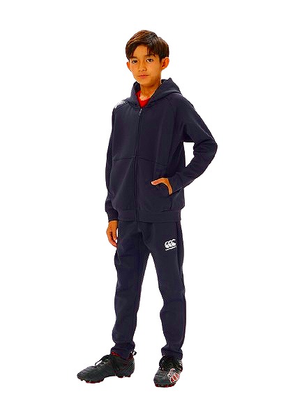 CANTERBURY ���󥿥٥꡼ ����˥� ���եƥå� ������ �饤�� ���å� �ա��ǥ� JR.D.A.F TEC AIR LIGHT ZIP HOODY �������å� �饰�ӡ� �Ҷ��� RGJ44534