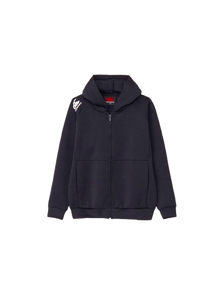CANTERBURY ���󥿥٥꡼ ����˥� ���եƥå� ������ �饤�� ���å� �ա��ǥ� JR.D.A.F TEC AIR LIGHT ZIP HOODY �������å� �饰�ӡ� �Ҷ��� RGJ44534