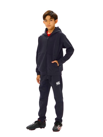 CANTERBURY ���󥿥٥꡼ ����˥� ���եƥå� ������ �饤�� ���å� �ա��ǥ� JR.D.A.F TEC AIR LIGHT ZIP HOODY �������å� �饰�ӡ� �Ҷ��� RGJ44534