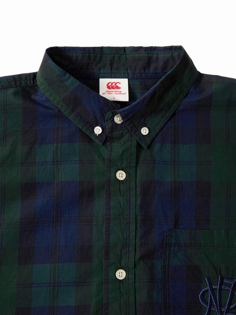 CANTERBURY ���󥿥٥꡼ ���� ���꡼�� ����� L/S SHIRT ��˥��å��� �ȥåץ� RA424622
