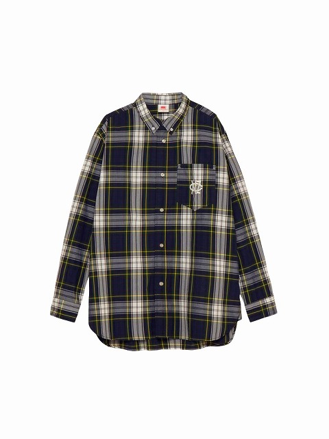 CANTERBURY ���󥿥٥꡼ ���� ���꡼�� ����� L/S SHIRT ��˥��å��� �ȥåץ� RA424622