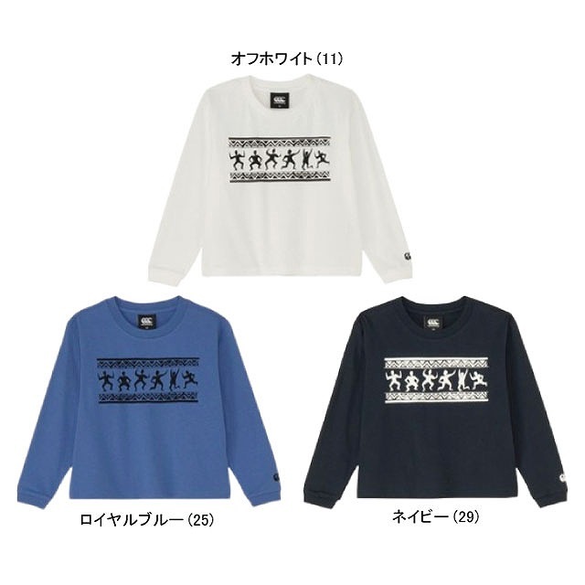 CANTERBURY ���󥿥٥꡼ ���󥰥��꡼�� �ϥ� ���������饤 �ƥ��� ���å������� �ȥåץ� T����� Ĺµ �饰�ӡ� CCC  RAJ425720