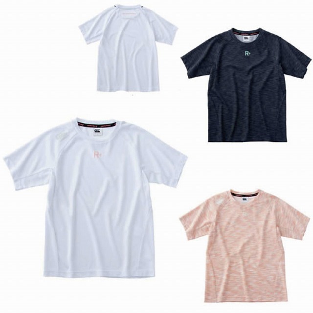 CANTERBURY 󥿥٥꡼ ȥƥ ǥ 饰ӡ ȾµT W'S WORKOUT TEE CCC RPW31062