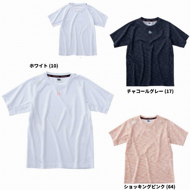 CANTERBURY 󥿥٥꡼ ȥƥ ǥ 饰ӡ ȾµT W'S WORKOUT TEE CCC RPW31062