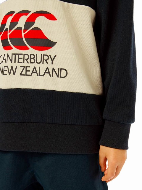 CANTERBURY ���󥿥٥꡼ ���å� ���� ���꡼�� �饬�� ����� KIDS L/S RUGGER SHIRT ����˥� �Ҷ� RAJ44823