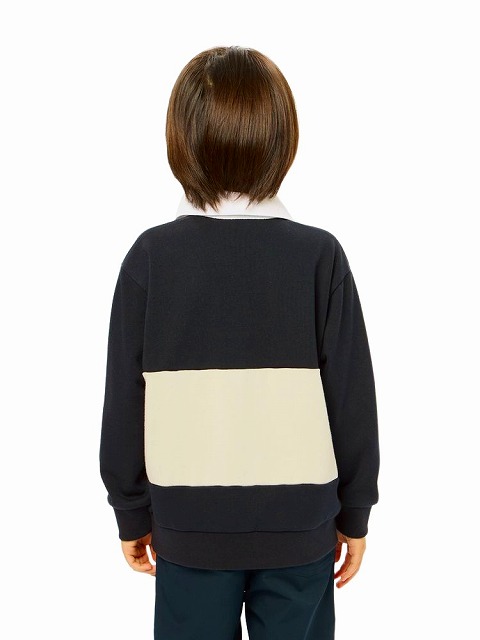 CANTERBURY ���󥿥٥꡼ ���å� ���� ���꡼�� �饬�� ����� KIDS L/S RUGGER SHIRT ����˥� �Ҷ� RAJ44823