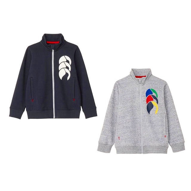 CANTERBURY ���󥿥٥꡼ ���å� �������å� �ȥ�å� ���㥱�å� KIDS SWEAT TRACK JACKET ����˥� �Ҷ� RAJ44824
