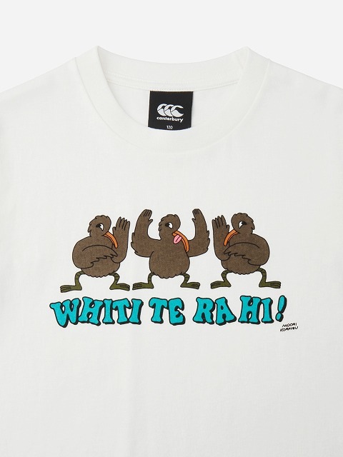 CANTERBURY ���󥿥٥꡼ ���å� S/S �ƥ��� WHITI TE RA HI �饰�ӡ� �����奢�� �ȥåץ�  Ⱦµ RSJ32639