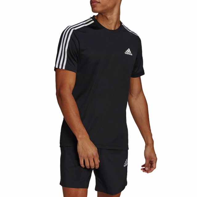 adidas ǥ M D2M 3ȥ饤ץ T Ⱦµ ȥ졼˥ 饰ӡ å 42274
