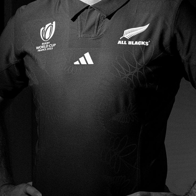adidas ���ǥ����� ALLBLACKS ������֥�å��� RWC 2023 ��ץꥫ ���㡼�� �饰�ӡ� �˥塼����������ɽ DCF10