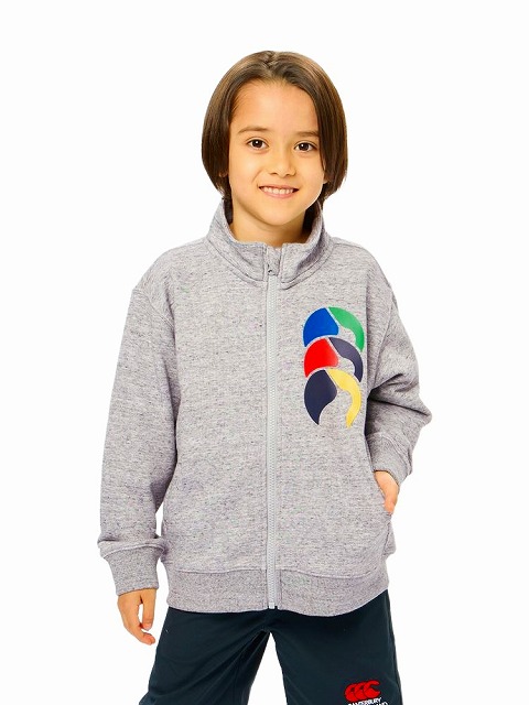 CANTERBURY ���󥿥٥꡼ ���å� �������å� �ȥ�å� ���㥱�å� KIDS SWEAT TRACK JACKET �礭�������� ����˥� �Ҷ� RAJ44824J