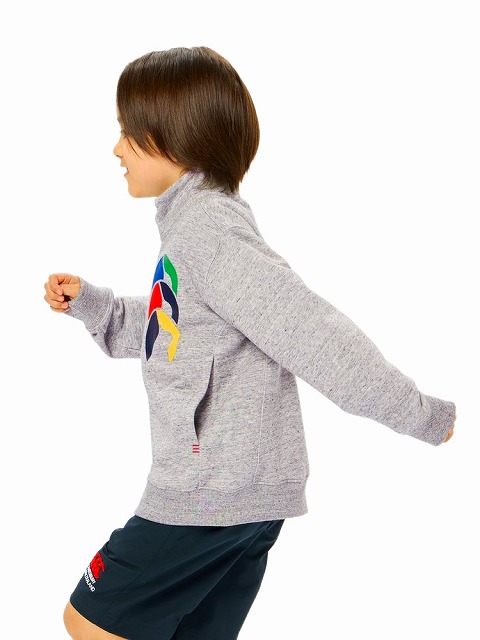 CANTERBURY ���󥿥٥꡼ ���å� �������å� �ȥ�å� ���㥱�å� KIDS SWEAT TRACK JACKET �礭�������� ����˥� �Ҷ� RAJ44824J