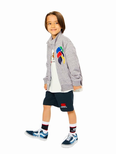 CANTERBURY ���󥿥٥꡼ ���å� �������å� �ȥ�å� ���㥱�å� KIDS SWEAT TRACK JACKET �礭�������� ����˥� �Ҷ� RAJ44824J