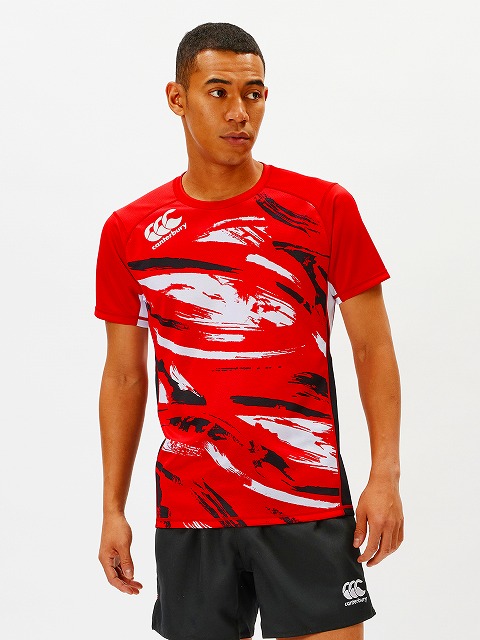 CANTERBURY 󥿥٥꡼ ץ饯ƥ㡼 PRACTICE JERSEY  饰ӡ 饬 ݡ T RG34001