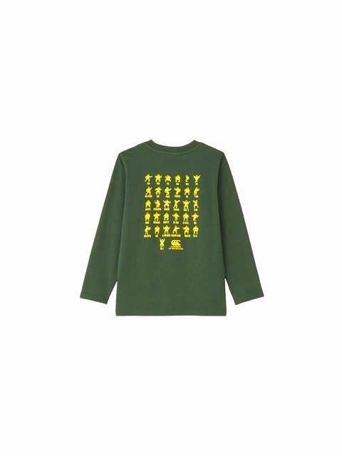 CANTERBURY 󥿥٥꡼ å  ꡼ ƥ KIDS L/S TEE ˥ Ҷ RAJ44827