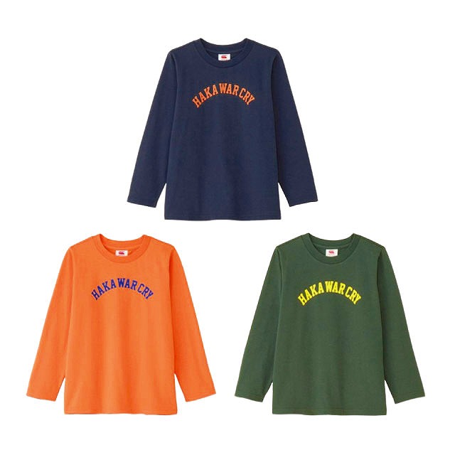 CANTERBURY 󥿥٥꡼ å  ꡼ ƥ KIDS L/S TEE ˥ Ҷ RAJ44827