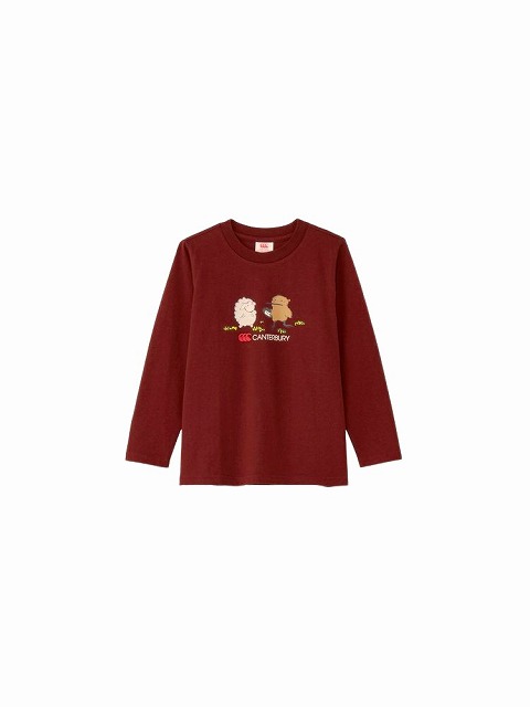 CANTERBURY ���󥿥٥꡼ ���å� ���� ���꡼�� �ƥ��� KIDS L/S TEE ����˥� �Ҷ� RAJ44829