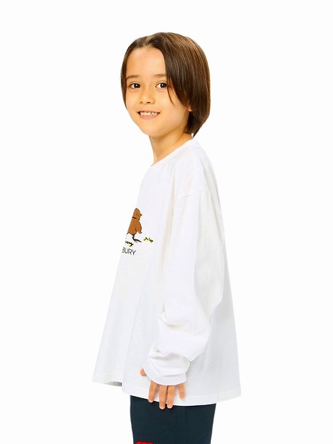 CANTERBURY ���󥿥٥꡼ ���å� ���� ���꡼�� �ƥ��� KIDS L/S TEE ����˥� �Ҷ� RAJ44829
