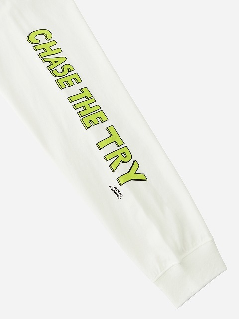 CANTERBURY ���󥿥٥꡼ L/S �ƥ��� CHASE THE TRY �饰�ӡ� �����奢�� �ȥåץ� Ĺµ RSU42612