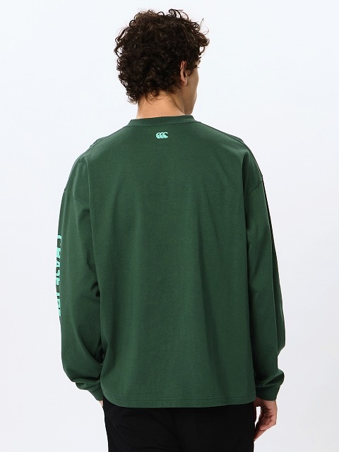 CANTERBURY ���󥿥٥꡼ L/S �ƥ��� CHASE THE TRY �饰�ӡ� �����奢�� �ȥåץ� Ĺµ RSU42612