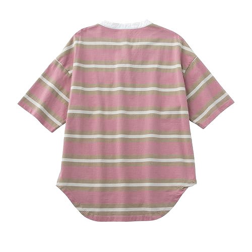 ��CANTERBURY�ۥ��󥿥٥꡼ ���硼�ȥ��꡼�� �Х�ɥ��顼 �饰�ӡ����㡼�� ��ǥ����� �饰�ӡ� Ⱦµ S/S BAND COLLAR RU CCC WA31190