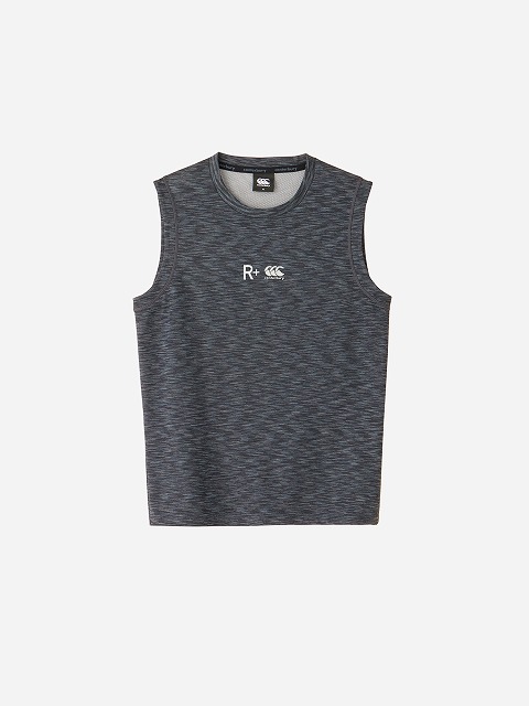 CANTERBURY ���󥿥٥꡼ ������ץ饹��������ȥ��꡼�֥쥹����� R+ WORKOUT SLEEVELESS SHIRT ��� µ�ʤ� �Ρ����꡼�� �ȥåץ� RP34088
