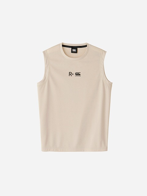 CANTERBURY ���󥿥٥꡼ ������ץ饹��������ȥ��꡼�֥쥹����� R+ WORKOUT SLEEVELESS SHIRT ��� µ�ʤ� �Ρ����꡼�� �ȥåץ� RP34088