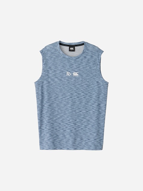 CANTERBURY ���󥿥٥꡼ ������ץ饹��������ȥ��꡼�֥쥹����� R+ WORKOUT SLEEVELESS SHIRT ��� µ�ʤ� �Ρ����꡼�� �ȥåץ� RP34088