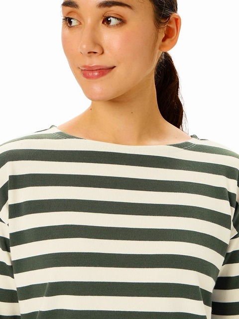 CANTERBURY 󥿥٥꡼  ܡ ͥå 饬ƥ W'S BOAT NECK RUGGER TEE ǥ WA424704