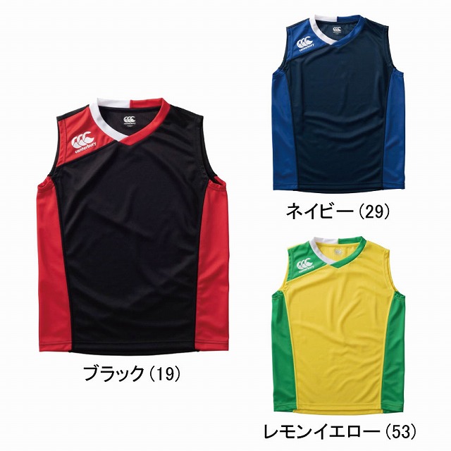 CANTERBURYۥ󥿥٥꡼ ץ饯ƥ꡼֥쥹ƥ ˥ 饰ӡ Ρ꡼֥ PRACTICE SLEEVELES RGJ30512