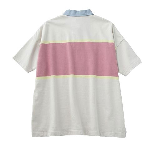 CANTERBURYۥ󥿥٥꡼ 硼ȥ꡼ ܥå饰ӡ㡼 ǥ 饰ӡ Ⱦµ饬 S/S BOX RUGBY JERS WA31192