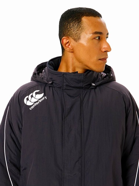 CANTERBURY ���󥿥٥꡼ �饰�ӡ�  ���󥵥졼����� �ϡ��ե����� RUGBY INSULATION HALF COAT ��� �٥�������� �礭�������� RG724516B