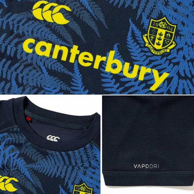 CANTERBURY 󥿥٥꡼ ˥ ȥ졼˥󥰥ƥ ߥեå ˥ ȾµT  ȥ졼˥ 饰ӡ JR.TRAINING TEE SEMI-FIT CCC RGJ32356