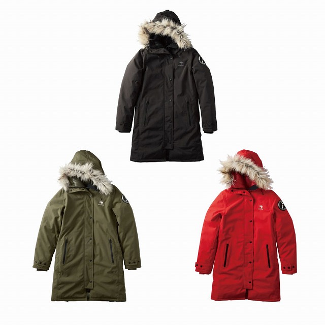 CANTABURY】カンタベリー インバーカーギルダウンコート レディース