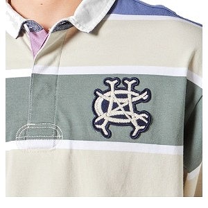 CANTERBURYۥ󥿥٥꡼ 󥰥꡼ 饬  饰ӡ Ĺµ L/S RUGGER SHIRT CCC RA42087