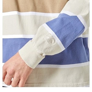 CANTERBURYۥ󥿥٥꡼ 󥰥꡼ 饬  饰ӡ Ĺµ L/S RUGGER SHIRT CCC RA42087