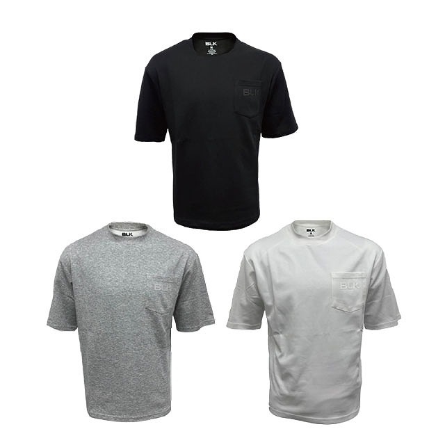 ブリストル　ポケットTシャツ３枚セット　Ｌサイズ BLK ライフスタイル ポケット付き ティーシャツ トップス 半袖 Tシャツ