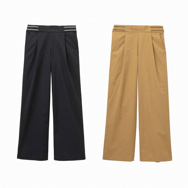 CANTERBURYۥ󥿥٥꡼ 磻ɥѥ ǥ 奢 Ĺܥ ѥ 饰ӡ W'S WIDE PANTS CCC WA12221