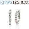 K18WG���ޤ켰�ϡ��ե����˥ƥ�������ա��ץԥ���(0.3ctUP(12.5mm)(sb0055wg)