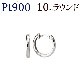 Pt���ޤ켰�ա��ץԥ���(10mm�饦���)(sar10pt)