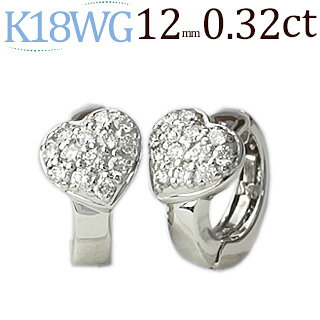 K18WGաץ(ԥ)(0.32ct)(12mm)(ed0029wg)