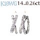 K18WG�����ޤ켰������ա��ץԥ���(0.26ctUP)(14mm)(sb0062wg)