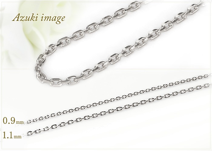 K18WG����Ʀ�ͥå��쥹��45cm����1.1mm�����饤�ɣ��ʡ�