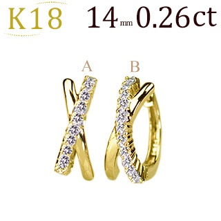 K18ޤ켰աץԥ(0.26ctUP)(14mm)(sb0062k)