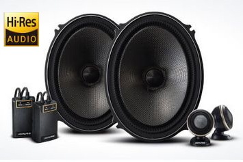 取寄商品】アルパイン7×10インチセパレートスピーカーX-711S+30系