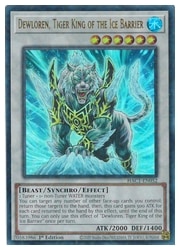 Dewloren Tiger King of(U)(1st)(氷結界の虎王ドゥローレン)◇ウルトラ