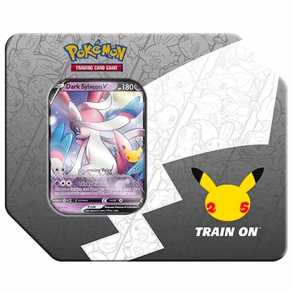 海外限定　Celebrations Dark Sylveon V Box　ポケカ Pokemon Dark Sylveon V Collection Box with Celebrations