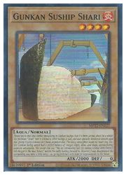 Gunkan Suship Shari(SR)(1st)(しゃりの軍貫)◇スーパーレア【遊戯王